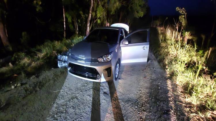 La rápida intervención permitió ubicar el automóvil.