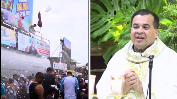 Sacerdote critica el ‘diluvio’ en culecos de Chitré cuando moradores llevan días sin agua