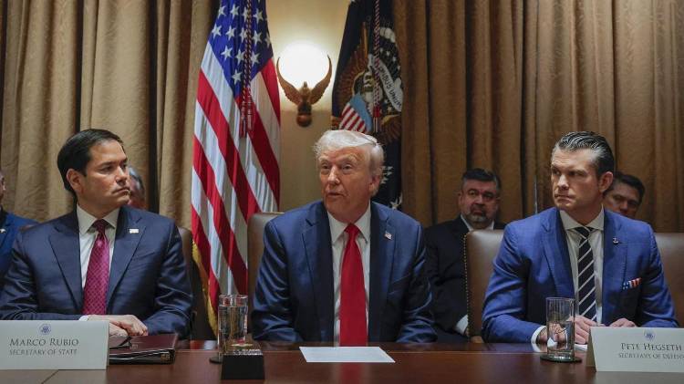 El secretario Hegseth presentó ayer informe de lo firmado con Panamá al presidente Trump.