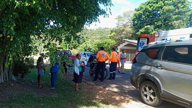 Personal del SINAPROC y la DIJ participaron en el operativo de búsqueda del señor Eliécer De Gracia.