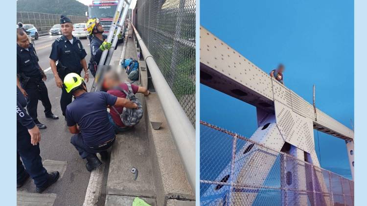 Problemas económicos y falta de empleo lo llevaron a intentar acaba con su vida, pero fue rescatado.