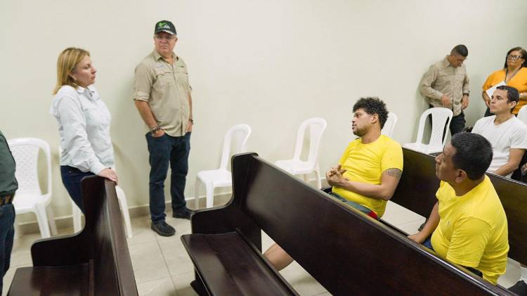 Presos de la cárcel de Tinajitas.