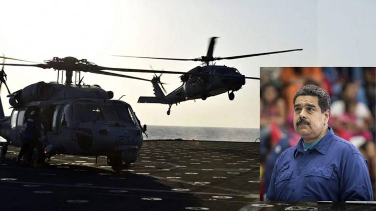 EE.UU. despliega helicópteros de combate cerca de Venezuela