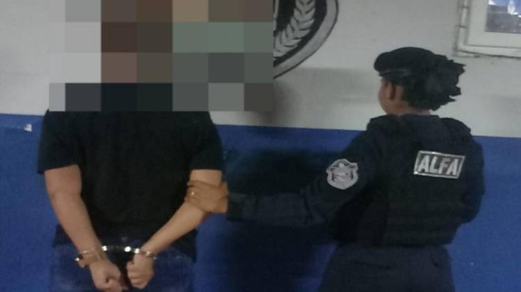 La captura se dio luego de que la ciudadana fuera verificada