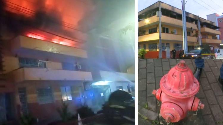 Hidrantes cerca no funcionaron. Diez familias lo perdieron todo.