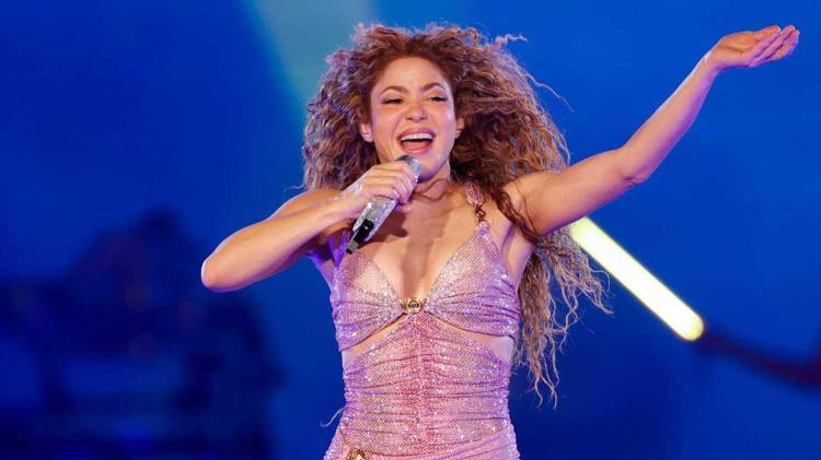 La artista colombiana Shakira presentará su gira mundial en febrero de 2026.