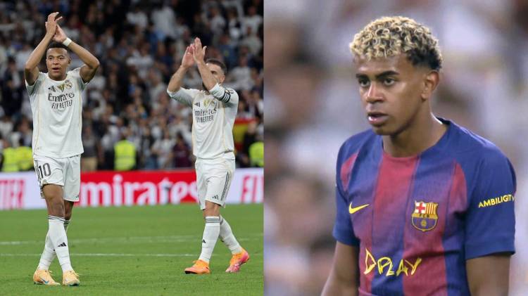 El Real Madrid festeja, mientras Lamine Yamal tuvo un partido muy discreto.