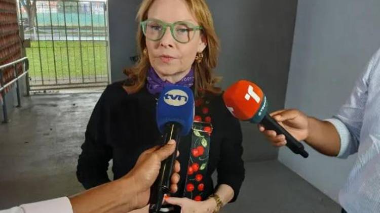 La diputada Paulette Thomas, de la coalición Vamos.