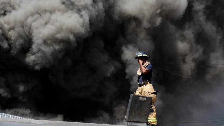 Al menos 50 agentes del Cuerpo de Bomberos de Panamá acudieron al llamado.