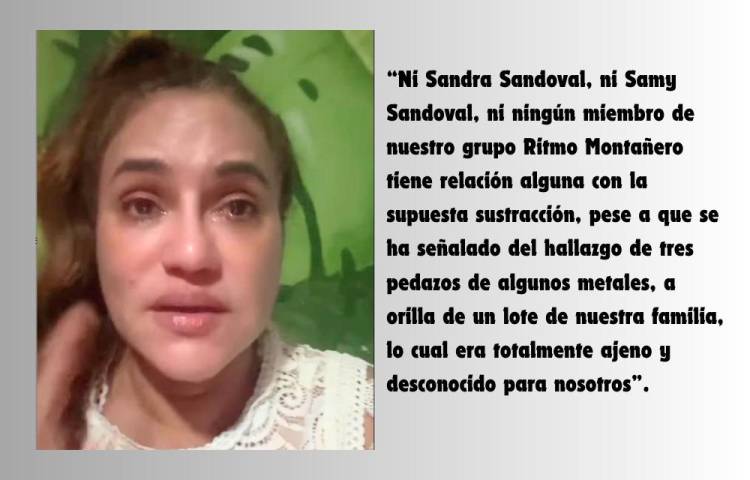 Escándalo de las vigas: fanáticos le dicen a Sandra que se aleje de la política