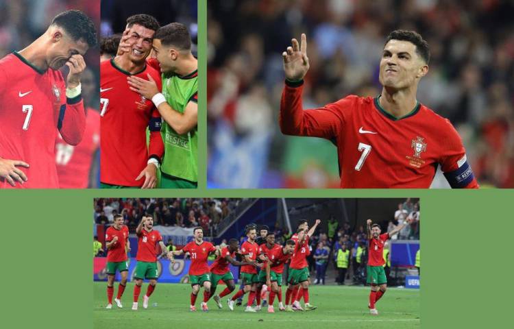 CR7 del llanto a la risa. Portugal sufre, pero clasifica a cuartos de final