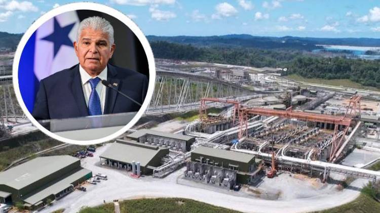 El presidente Mulino informó que las contrataciones temporales que está realizando Cobre Panamá están enfocadas en el mantenimiento de la mina.