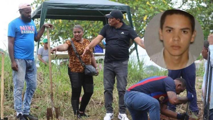 La sepultura de Eric Abdiel Bonilla, víctima de la invasión de 1989, fue ubicada el pasado jueves 28 de agosto en el antiguo cementerio de Cerro Batea.