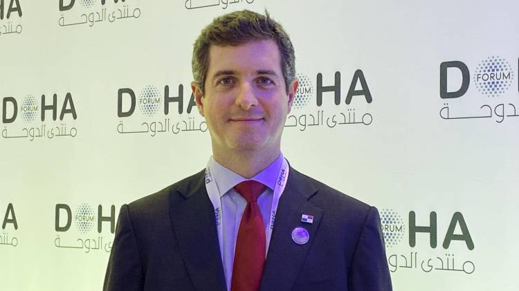 El vicecanciller panameño, Carlos Hoyos.