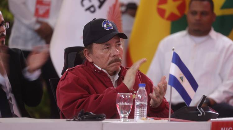 José Daniel Ortega tiene 79 años.