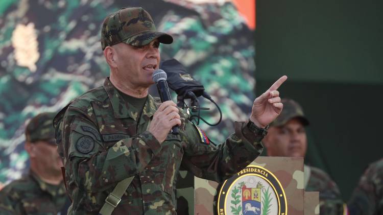 Fotografía de archivo del ministro de Defensa de Venezuela, Vladimir Padrino López.