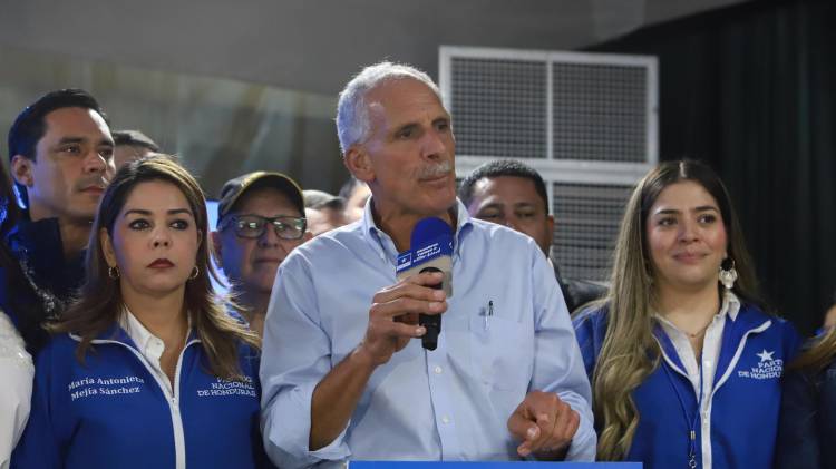 El candidato a la Presidencia de Honduras por el Partido Nacional, Foto de archivo del candidato conservador Nasry Asfura.EFE/ STR