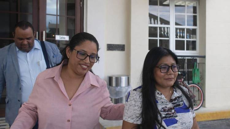 La acusada optó por no declarar durante la audiencia de apelación.