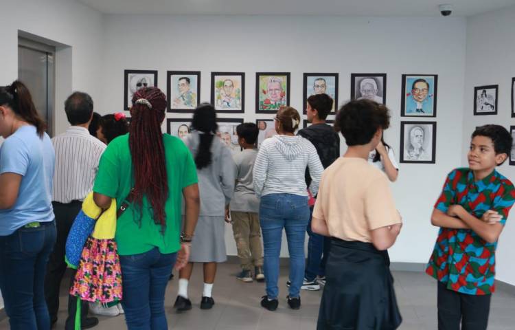 Realizan exposición “Los Trazos de un Maestro” en homenaje al caricaturista Peña Morán