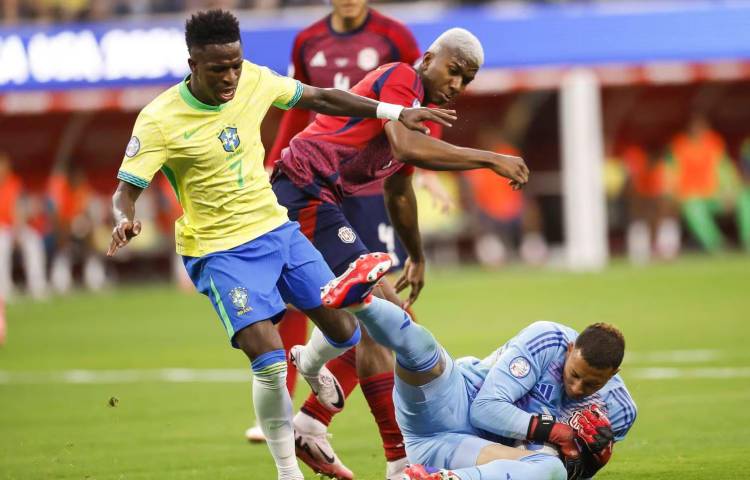 Dramático: Brasil incapaz de pasar del 0-0 ante Costa Rica
