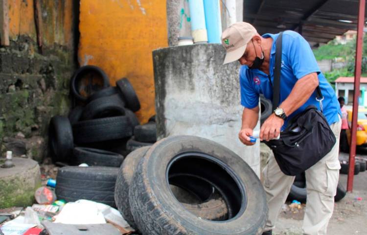 Van 11,815 casos de dengue en el país.