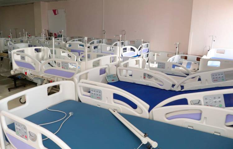Las camas provenientes del Hospital Modular se encuentran en la Sala Externa del Nicolás Solano.