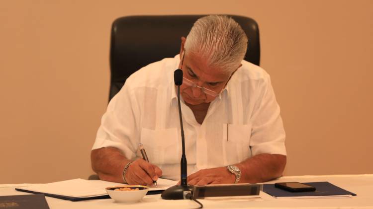 Presidente de la República de Panamá, José Raúl Mulino.