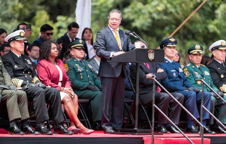 Foto de archivo del presidente de Colombia, Gustavo Petro.