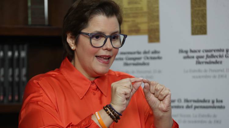 La diputada Grace Hernández tiene reuniones esta semana con el Ministerio de Economía y Finanzas.