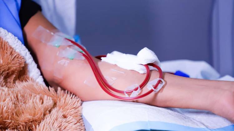 Diariamente se atienden entre 12 y 16 pacientes del programa de diálisis peritoneal.