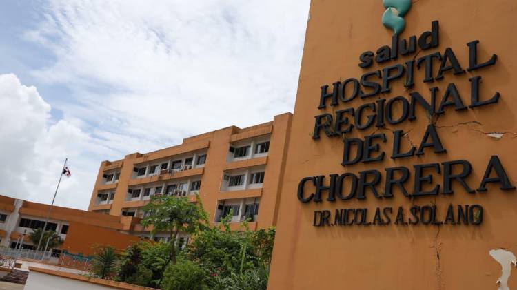 El Hospital Nicolás A. Solano, en La Chorrera.