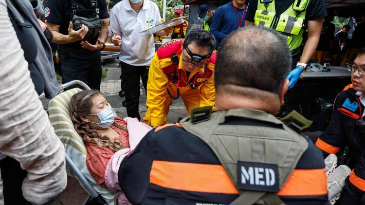 La Agencia Meteorológica Central (CWA) ha contabilizado más de 400 réplicas del terremoto.