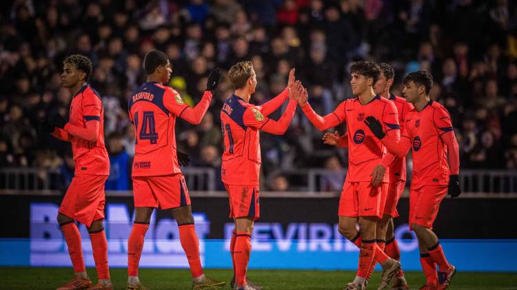 Copa del Rey: Barcelona resiste ante un valiente Guadalajara