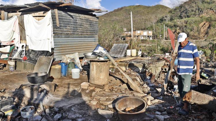 Una muestra de solidaridad con las familias que lo perdieron todo tras el paso del huracán Melissa.