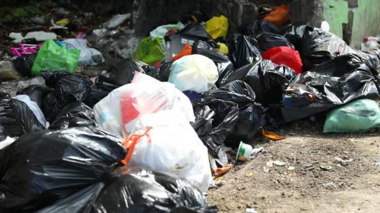 Mientras los políticos discuten, San Miguelito sigue rodeado de basura.
