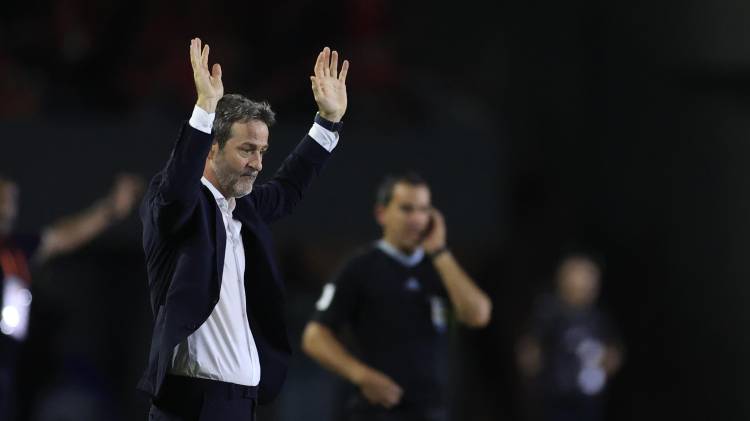 El entrenador de Panamá, Thomas Christiansen.