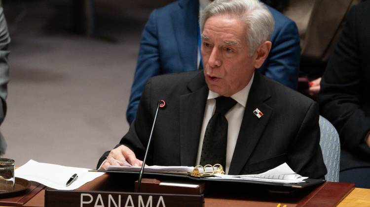 El embajador de Panamá ante las Naciones Unidas, Eloy Alfaro.