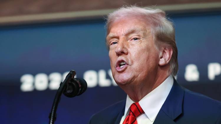 El presidente de EE.UU. Donald Trump.