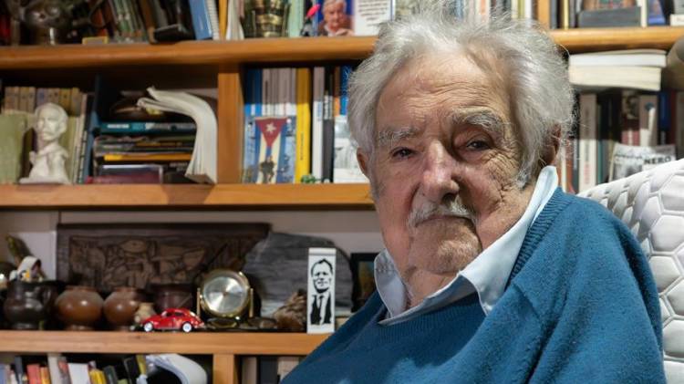 Fotografía del 18 noviembre 2024 del expresidente de Uruguay, José Mujica.