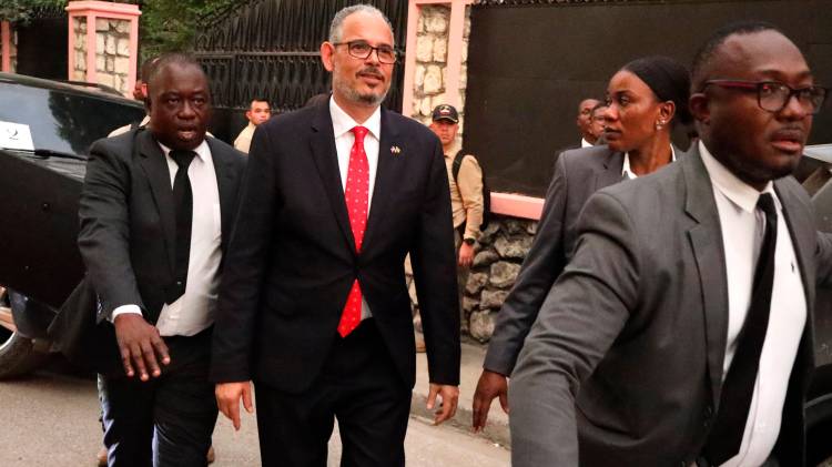 El primer ministro haitiano, Alix Didier Fils-Aimé.