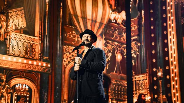 Ricardo Arjona durante una de sus recientes presentaciones.