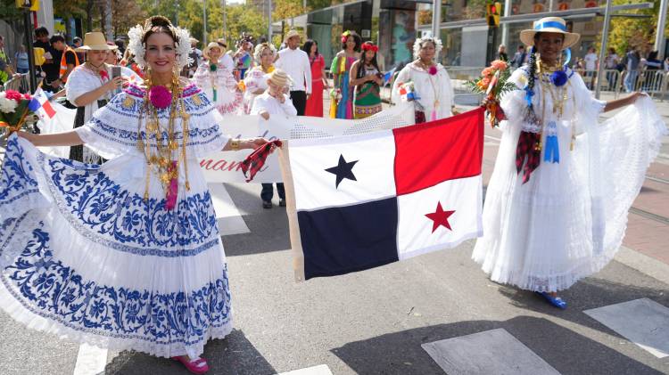 Delegación panameña estaba conformada por 31 personas que residen en diferentes municipios de España.