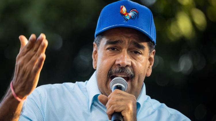 Maduro habló en la municipales de ayer.