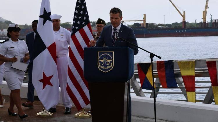 El secretario de Defensa de Estados Unidos, Pete Hegseth.