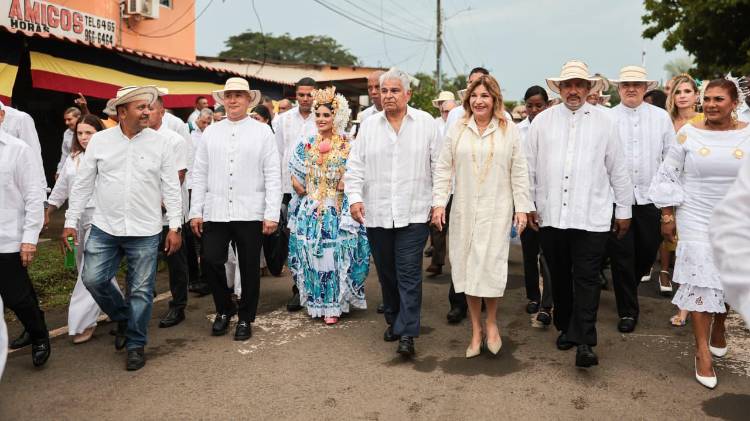 Panamá celebra los 204 años del primer grito de independencia de la Villa de Los Santos