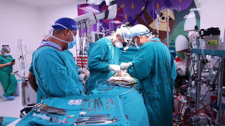 Leah fue diagnosticada con Comunicación Interauricular (CIA).