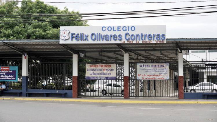 El Colegio Félix Olivares Contreras, en la ciudad de David, es el centro educativo donde se habrían registrado las presuntas irregularidades en la administración de fondos en 2019.