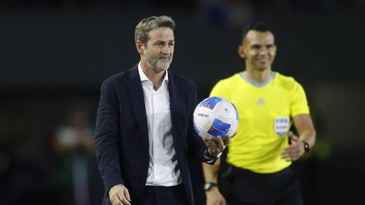 El seleccionador de Panamá, Thomas Christiansen.