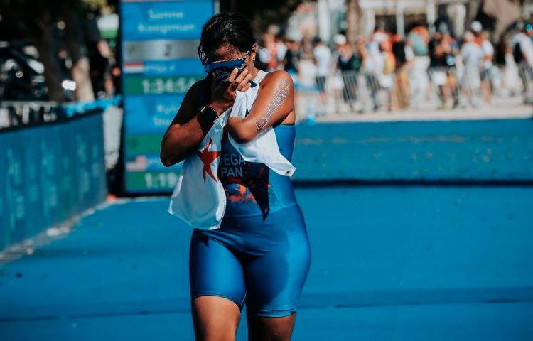 Laydis lo dejó todo en el Mundial de Paratriatlón