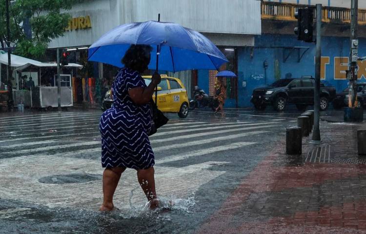 Ayer, desde tempranas horas se registraron lluvias locales en la ciudad de Panamá.